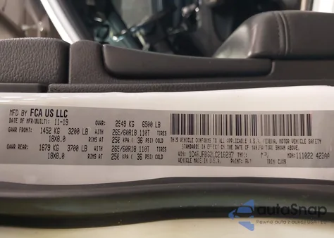 2020 Jeep Grand Cherokee Limited 4X4 from USA, damaged, VIN 1C4RJFBG2LC218297